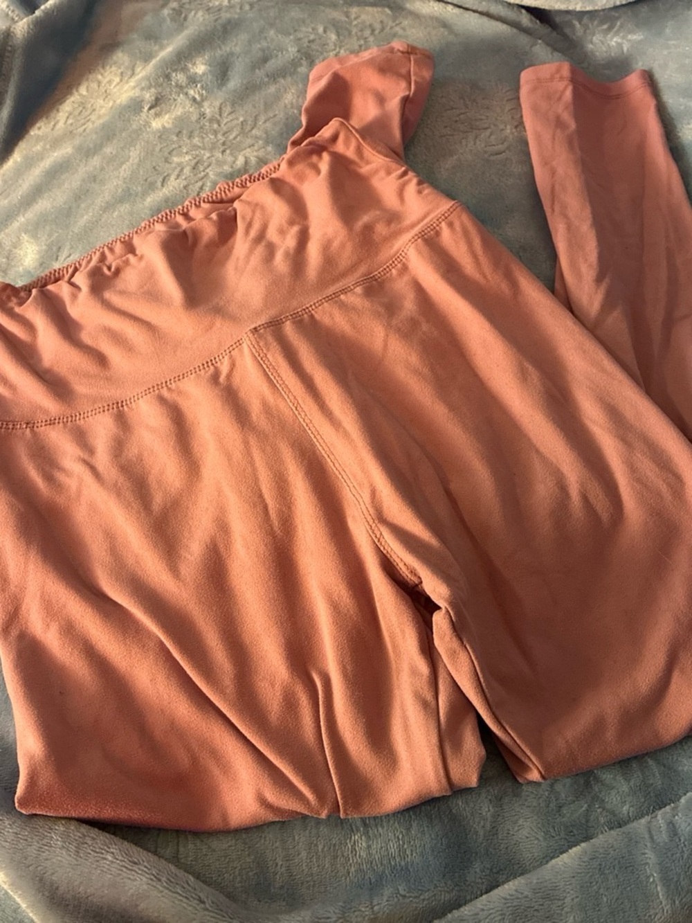 High-Waist Women’s Soft Lounge Pants in Dusty Rose